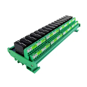 Huaqingjun Fushitong 16-Channel 2NO 2NC Ralay Module Compatible With PNP/NPN PLC Expansion Board