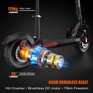 Patinete Eléctrico KUGOO M4 PRO 48V con Motor de 600W, Autonomía de 40KM, Velocidad Máxima de 42KM/H, Motor de Alta Potencia de 10 Pulgadas, Conjunto de Patinete Eléctrico <span class=keywords><strong>E</strong></span> Scooter - Product Image 5