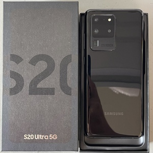 ขายส่ง Galaxy S20 ULTRA 5G สมาร์ทโฟนแอนดรอยด์ กล้องหลัง 108MP หน้าจอ AMOLED เซ็นเซอร์ลายนิ้วมือ สีดำ - Product Image 1