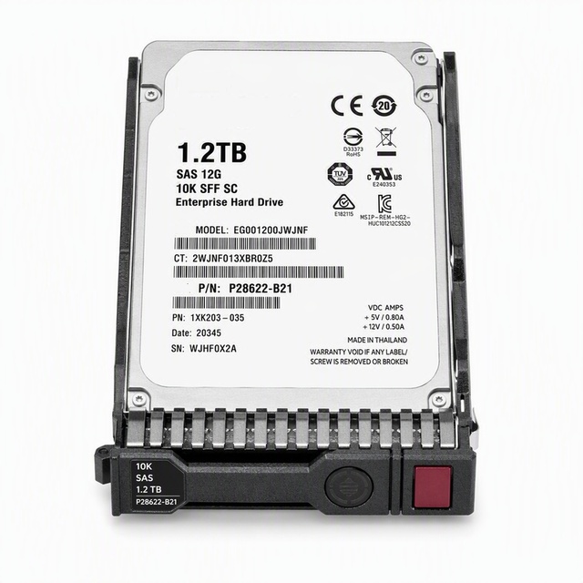 Server SSD  1.2TB Hard Disk Drive 10K RPM 512n 12Gbps SAS ISE 2.5in 400-BMJN P95N3 Hard Disk Drive
