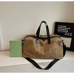 New Fashion Waterproof Fashion Multifunction Gym <b>Duffel</b> <b>Bag</b> Premium Vintage Large Capacity Single Shoulder <b>Bag</b> - Product Image 2