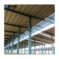 Taller/Almacén de Estructura de Acero Económico con Componentes Prefabricados y Bajo Costo de Mantenimiento