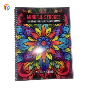 Stampa OEM personalizzata a buon mercato alla rinfusa perfetta rilegatura fiore disegno pittura libro <span class=keywords><strong>da</strong></span> colorare <span class=keywords><strong>per</strong></span> <span class=keywords><strong>adulti</strong></span> e bambini - Product Image 2
