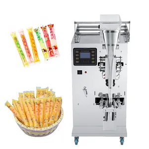 Automatische Ijs Pop Verpakkingsmachine Ijs Lolly Ijs Snoep Verpakking Vloeibare Vul-En Sluitmachine