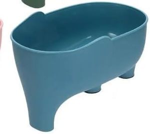 Plastic Eco-Friendly <b>Sink</b> Strainer Elephant Sculpt Drain Basket Fruit Vegetable Washing Hanging <b>Drainer</b> Rack Kitchen Accessories - Product Image 2