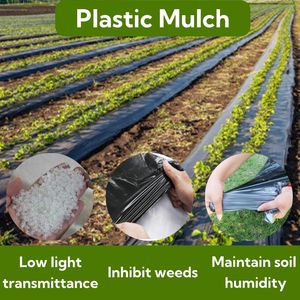 <span class=keywords><strong>Film</strong></span> de paillage agricole personnalisé en gros, <span class=keywords><strong>noir</strong></span> et argenté, pour couverture de sol, <span class=keywords><strong>film</strong></span> <span class=keywords><strong>plastique</strong></span> de serre pour fermes/légumes/jardins - Product Image 2