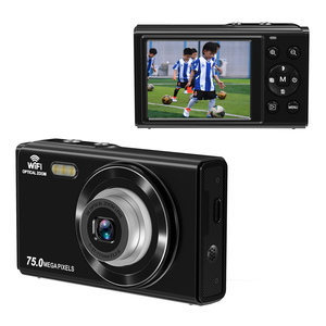 Caméra 4K 75 MP avec zoom optique 3x, 8 modes de prise de vue, 19 filtres, fonction webcam pour la diffusion en direct - Product Image 2