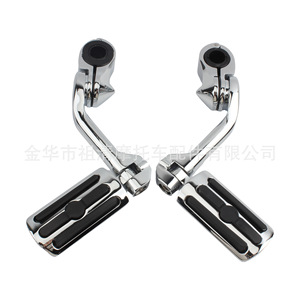 Pédale avant de moto Zuqing en alliage d'aluminium plaqué compatible Harley FR120 - Product Image 3