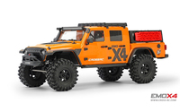 CROSSRC EMO X4 Big Leopard 1/8 4x4 RTR 2.4G Portal Axle 2 Speed Diff Lock Metal Gear Rock Crawler.