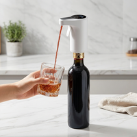 Distributeur de vin et whisky électrique intelligent personnalisé, aérateur automatique de 1 à 999 ml, contrôle précis, compatible lave-vaisselle