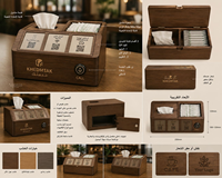 Boîtes de service en bois sur mesure pour cafés et restaurants