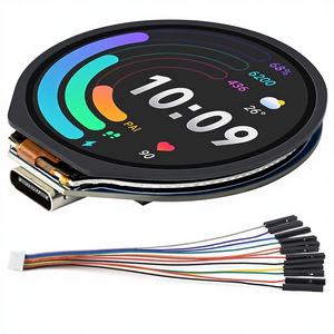 Carte MCU WaveShare RP2350, écran tactile de 128 pouces, 240x240, 65K couleurs, écran IPS, port Type-C, <span class=keywords><strong>RPi</strong></span> <span class=keywords><strong>Pico</strong></span> 2, microcontrôleur RP2350 - Product Image 1