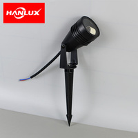 Luminaire de jardin étanche IP65 avec base GU10, cadre amovible en plastique et verre pour éclairage de chemin, cour et aménagement paysager