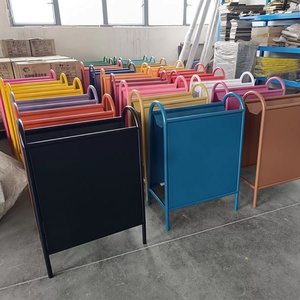 Metal A-<b>Frame</b> Sign Custom Color Shop Storefront Sign Stand Advertising a Board Sign Sidewalk Display Racks - Product Image 6