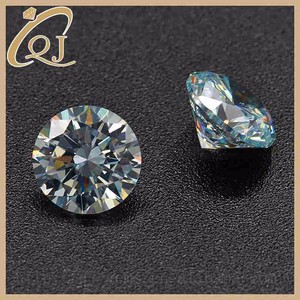 Zirconia Cubica Sintetica Wuzhou Qianjian 5A, Pietre CZ Bianche Rotonde Taglio Brillante, Gemme di Zirconia Cubica Sfuse per Gioielli - Product Image 2