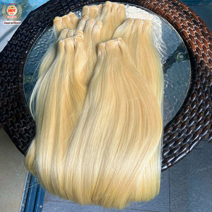 15A Siêu Đôi Rút Ra Trinh Nữ 613 Thẳng Bó Dệt Nguyên Liệu Peru Tóc Mật Ong Cô Gái Tóc Vàng Nguyên Con Người Tóc Dệt - Product Image 3