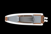 Offre Spéciale grande vitesse 28ft Rib Hypalon/PVC fibre de verre coque RIB bateau gonflable manufacture