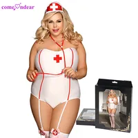 कागज बॉक्स पैकेजिंग नई डिजाइन bigs आकार कामुक नीचे पहनने bodysuits महिला cosplay नर्स कॉस्टयूम अधोवस्त्र सेक्सी नग्न अधोवस्त्र
