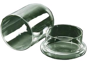 Cúpula de campana de cristal redonda decorativa transparente hecha a medida con Base de cristal con orificio de aire para suculentas en miniatura Venus <span class=keywords><strong>atrapamoscas</strong></span> - Product Image 2