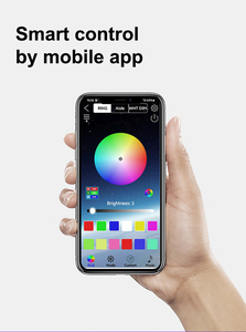 Tùy Chỉnh RGB Thông Minh Bảng Đèn Thay Đổi Độ Sáng LED Bàn Ánh Sáng Cảm Ứng Cảm Biến Không Dây Wifi Ứng Dụng Điều Khiển Có Thể Sạc Lại Cạnh Giường Ngủ Phòng Khách - Product Image 3