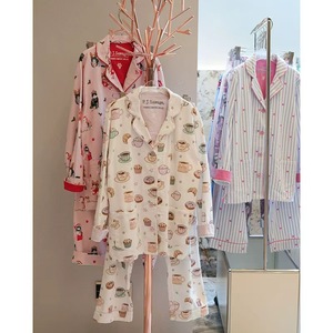 <span class=keywords><strong>Conjunto</strong></span> de Pijama Largo de Invierno Lijia <span class=keywords><strong>para</strong></span> <span class=keywords><strong>Mujer</strong></span>, de Doble Cara, Térmico, Suave, 100% Algodón - Product Image 5