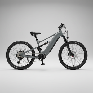Vélo électrique classique haut de gamme en alliage d'aluminium 27,5/29 pouces pour adulte, 7 vitesses, suspension intégrale, <span class=keywords><strong>Enduro</strong></span> AM, VTT, frein à disque hydraulique - Product Image 5