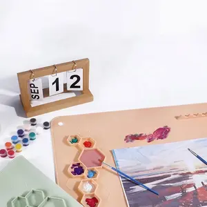 new non stick sheet silicone drawing easy to art silicone kids craft painting table mat of Kids