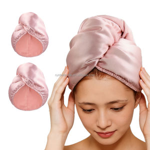 <span class=keywords><strong>Serviette</strong></span> en microfibre pour cheveux pour femmes, serviettes de séchage de cheveux luxueuses et douces pour cheveux mouillés - Product Image 1