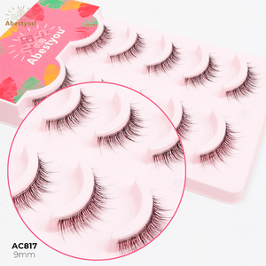 Abestyou, venta al por mayor, pestañas completas de seda 3D, pestañas postizas de visón sintéticas veganas naturales, pestañas postizas - Product Image 4