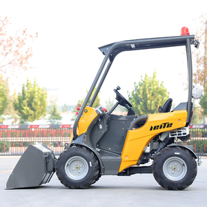 Chargeuse sur pneus de 1000 kg, livraison gratuite, machine de terrassement la <span class=keywords><strong>moins</strong></span> chère, mini-chargeuse à vendre, diesel, agricole, avant - Product Image 3