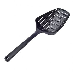Ustensiles de cuisine : Grande cuillère écumoire en PP, pelle à glace en plastique, passoire à pâtes, résistante au lave-vaisselle - Product Image 1