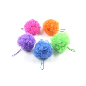 Wholesale Suppliers Body Exfoliating Colorful Cleaning Mesh Loofah Bath Sponge have advantages in quality and price
