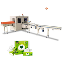 Machine automatique pour mouchoirs en papier, machine à emballer le papier avec film plastique