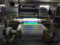 Nouvelle Arrivée Rouleaux de Film à Effet Cristal Brillant pour Impression d'Emballages (Foil Froid et Chaud)