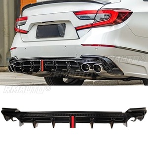 ลิ้นกันชนหลังรถยนต์ ท่อไอเสียปลายท่อ  ชุดแต่งสปอยเลอร์หลัง สำหรับ Honda Accord Inspire AK ปี 2018-2022 อุปกรณ์ตกแต่งรถยนต์ - Product Image 1