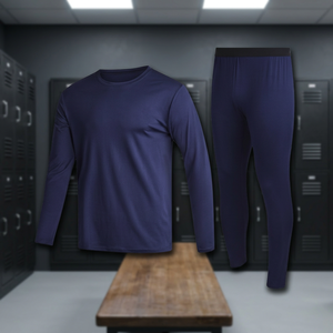 Outdoor Performance Rush Guard Long Sleeve Running T-Shirt Activewear Men Breathable Mesh Fabric Eco-Friendly Quick Dry - Product Image 3