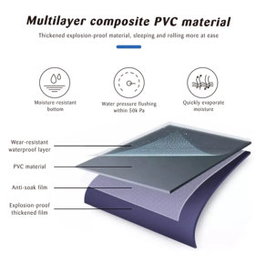 Giường Bơm Hơi Sofa Ngủ Cắm Trại Di Động Nệm Hơi Bơm Hơi Nệm Sofa Bơm Hơi - Product Image 4