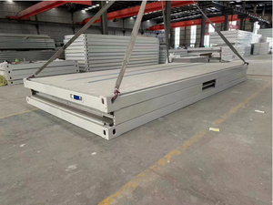 Maisons conteneurs pliables 20 pieds 40 pieds, démontables, préfabriquées pour écoles et usines, maisons conteneurs en kit - Product Image 5