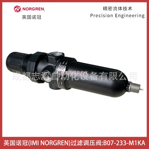 วาล์วลดแรงดันนอร์เกรน B07-233-M1KA 1/4 นิ้ว แก๊ส นิวเมติก - Product Image 4