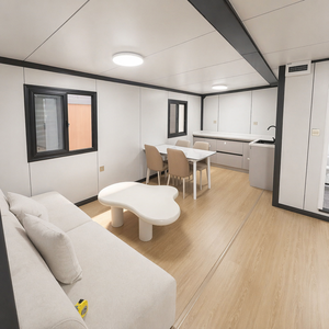 Casa Contenedor Modular Prefabricada con Baño y Cocina, Apartamento Prefabricado Moderno y Expandible para Uso en Hoteles - Product Image 3