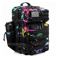 Sac à dos de musculation Trailpop avec logo personnalisé, sangle de ceinture de musculation, porte-chaussures de squat, sac à dos de musculation robuste pour entraînement de force, 48L