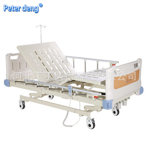 Lit médical électrique Peter Deng à trois fonctions avec commande manuelle et électrique pour personnes âgées et patients paralysés - Product Image 4