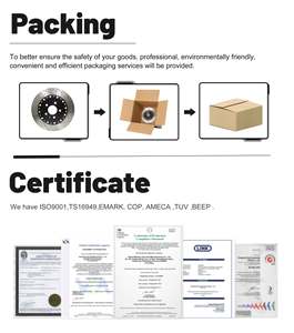 Frontech cao cấp các bộ phận phanh 100% mới phía trước phía sau hiệu suất phanh cánh quạt cho Audi Q5 - Product Image 6