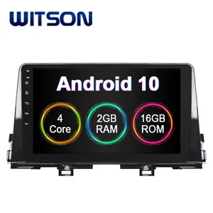 WITSON Android 10.0 car gps tracking device For KIA Morning 2017 Built In 2GB RAM 16GB FLASH 1080p car dvd player