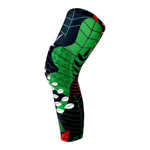 Genouillères de compression personnalisées YOUNGSON pour le basketball, genouillères antidérapantes en nid d'abeille pour les jeunes, les enfants et les garçons - Product Image 6