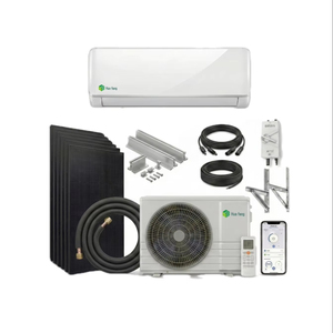 เครื่องปรับอากาศพลังงานแสงอาทิตย์แบบสมาร์ท WIFI ACDC 24000BTU พร้อมระบบควบคุมระยะไกลทรงพลัง สำหรับคลังสินค้า โรงงาน และพื้นที่ผลิต HF-ACDC24K/BTU - Product Image 1