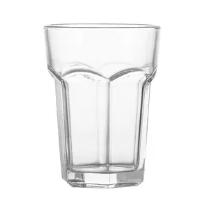 Lead free Beer Drink Juice Wine Glass Hexagonal Cup Taza hexagonal sin plomo para beber cerveza, jugo, copa de vino