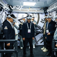 Simulateur de cinéma VR pour plusieurs personnes avec casque VR