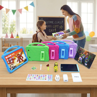 Tablette pour enfants de 8 pouces, grande mémoire, tablette Wi-Fi, tablette PC, étui en silicone, tablette pour enfants