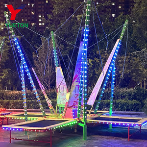 Offre Spéciale : <span class=keywords><strong>Trampoline</strong></span> Bungee Euro d'extérieur 4-en-1 avec <span class=keywords><strong>Corde</strong></span> pour Enfants – Idéal pour les Entreprises - Product Image 5